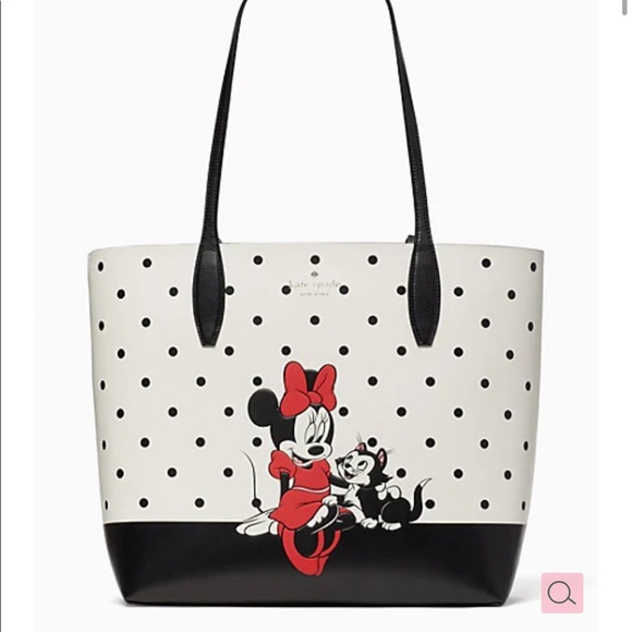 Disney Kate spade New York Minnie Mouse tote bag & large continental wallet - Picture 2 of 13